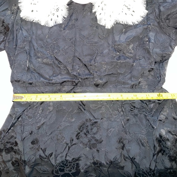 For Love & Lemons Yasmin Collared Floral Mini Dress - Picture 9 of 12